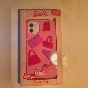 ADORABLE BARBIE PINK iPhone Case with 3D Designs. For iPhone XR & 11.